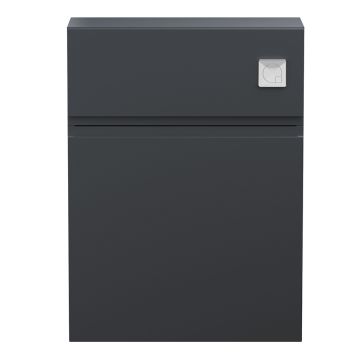Hudson Reed Urban 500mm Toilet Unit - Satin Anthracite