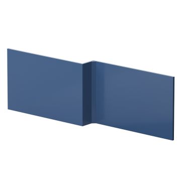 Hudson Reed Urban Square Baths 1700mm Front Panel - Satin Blue