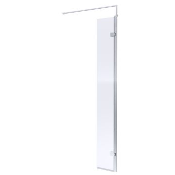 Hudson Reed 8mm Hinged Return Screen 300mm