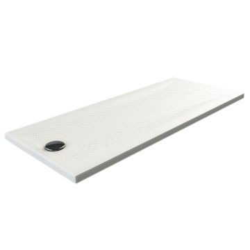 Impey Mantis Ultra Slim Square Shower Tray & Waste 1000mm x 1000mm - White