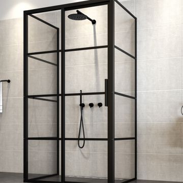 Impey Soho Side Panel 800mm - Matt Black