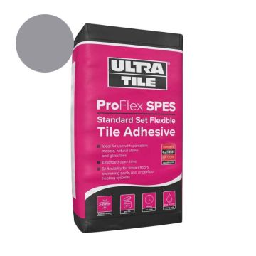 Instarmac Ultra ProFlex SPES Standard Set Flexible Tile Adhesive 20kg - Grey