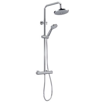 Nuie JTY375 Roundbar Mixer Shower with Shower Kit & Fixed Head