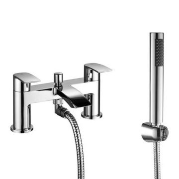 Kartell Curve Bath Shower Mixer - Chrome