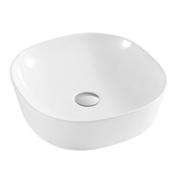 Kartell Island 400mm Oval Countertop Basin - White