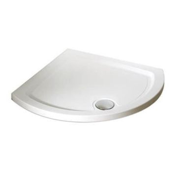 Kudos Connect 2 Curved Shower Tray 910mm x 910mm - White