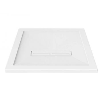 Kudos Connect 2 Slip Resistant Square Shower Tray 800mm x 800mm - White