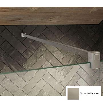 Kudos Ultimate Standard Fixing Kit 1000mm - Brushed Nickel