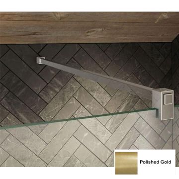 Kudos Ultimate Standard Fixing Kit 1000mm - Polished Gold