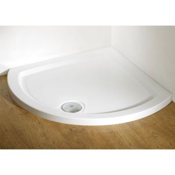 Kudos Concept Offset Quadrant Shower Tray 1200mm x 910mm Left Hand - White
