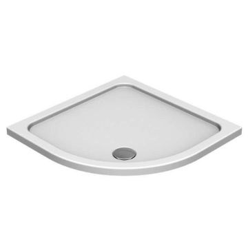 Kudos Kstone Slip Resistant Quadrant Shower Tray 900mm x 900mm - White