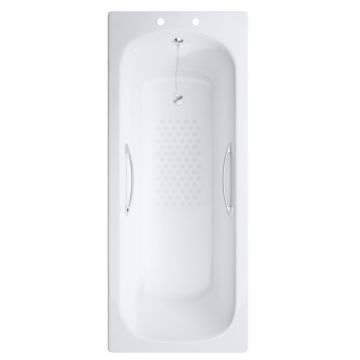 Lecico Atlas Trade Steel Bath 1700 x 700mm Slip Resistant with Feet & Grips