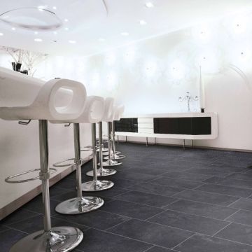 Loop Anthracite Wall & Floor Tile 308mm x 615mm - Matt Porcelain