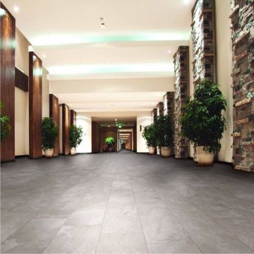 Loop Grey Wall & Floor Tile 308mm x 615mm - Matt Porcelain