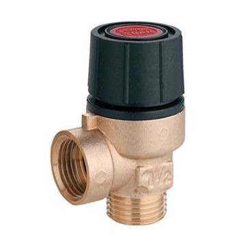 1/2" Male to Female Pressure Relief Valve - 3 Bar