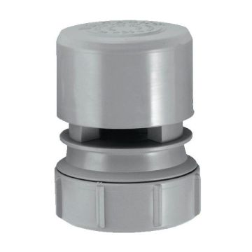 McAlpine VP2 Grey Air Admittance Valve 40mm