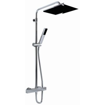 Inta Mio Safe Touch Thermostatic Shower with Telescopic Riser