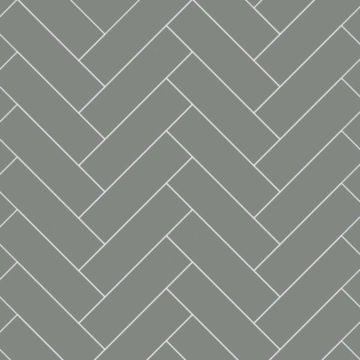 Multipanel Hydrolock Tongue & Groove Herringbone Tile Wall Panel 2400mm x 598mm - Dust Grey