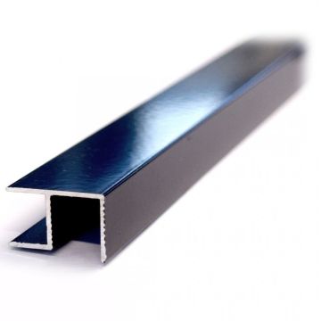 Multipanel Type 100 Aluminium Flush Corner 2450mm - Matt Black