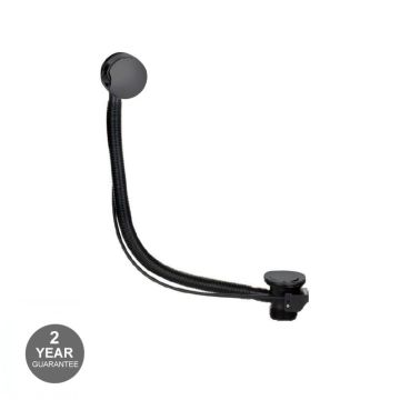 Noveua Bath Waste - Matt Black