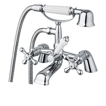 Noveua Ealing Bath Shower Mixer - Chrome