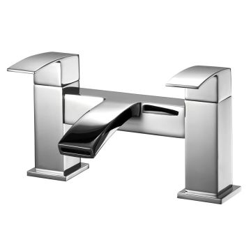 Noveua Farringdon Bath Filler - Chrome