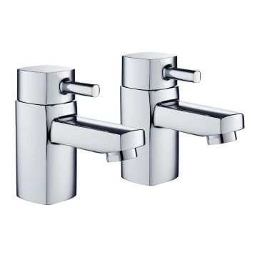 Noveua Lambeth Basin Taps - Chrome