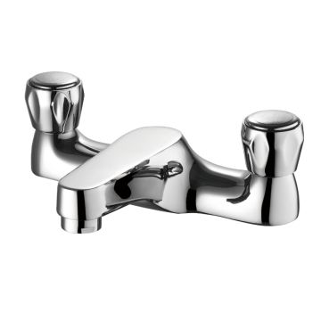 Noveua Richmond Deck Mounted Bath Filler - Chrome