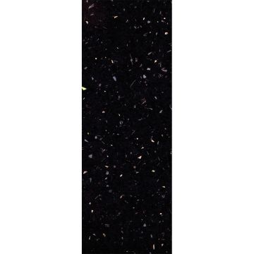 Nuance Feature Wall Panel 580mm x 2420mm - Black Quartz Gloss