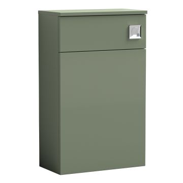 Nuie Arno 500mm Toilet Unit - Satin Green