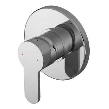 Nuie Arvan Concealed Manual Shower Valve - Chrome