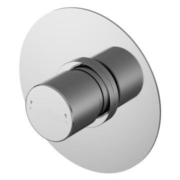 Nuie Arvan Concealed Thermostatic Temperature Control Valve - Chrome