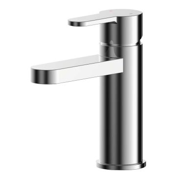 Nuie Arvan Mono Basin Mixer with Push Button Waste - Chrome