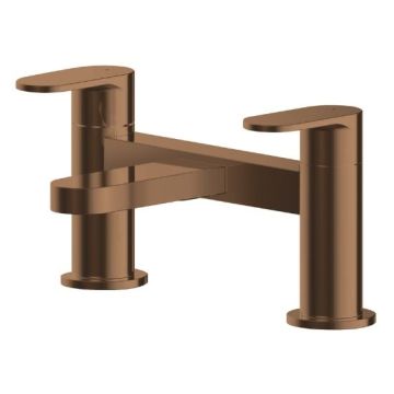 Nuie Binsey Bath Filler - Brushed Bronze