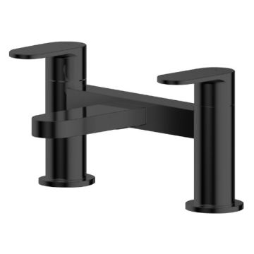 Nuie Binsey Bath Filler - Matt Black