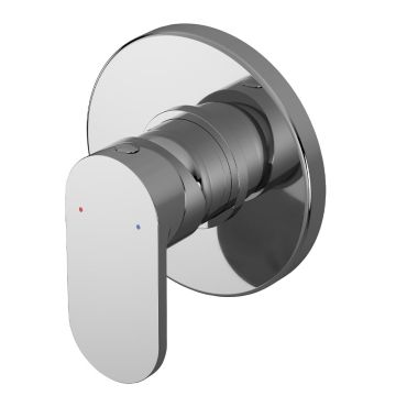 Nuie Binsey Concealed Manual Shower Valve - Chrome