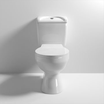 Nuie Melbourne Close Coupled Toilet With Seat