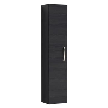 Nuie Athena 300mm Tall Unit - Charcoal Black Woodgrain