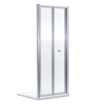 Nuie Rene 4mm Bifold Shower Door 1000mm - Chrome