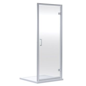 Nuie Rene 6mm Hinged Shower Door 700mm - Chrome