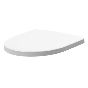 Nuie Round Wrapover Toilet Seat - White