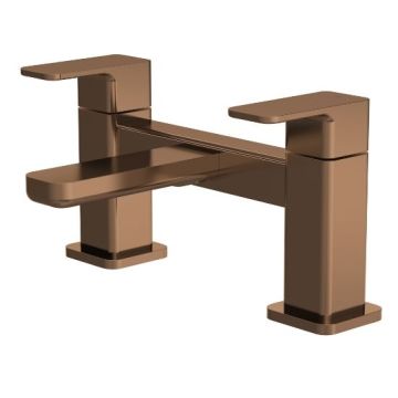 Nuie Windon Bath Filler - Brushed Bronze