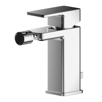 Nuie Windon Mono Bidet Mixer with Pop Up Waste - Chrome