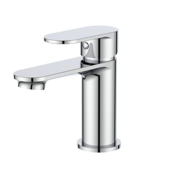 Ingle Mini Mono Basin Mixer with Push Button Waste