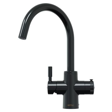 QETTLE Original Round Spout 4 in 1 Boiling Hot Water Tap 7 Litre - Black
