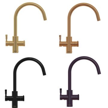 QETTLE Signature Modern Round Spout 4-In-1 Boiling Water Tap 4 Litre - Choice of Finish