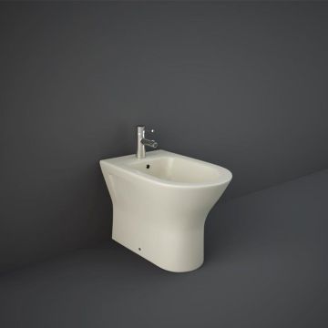 RAK Feeling Back To Wall Rimless Bidet - Matt Greige