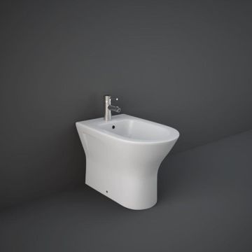 RAK Feeling Back To Wall Rimless Bidet - Matt White
