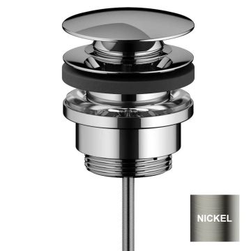 RAK Universal Acrylic Clicker Basin Waste - Nickel