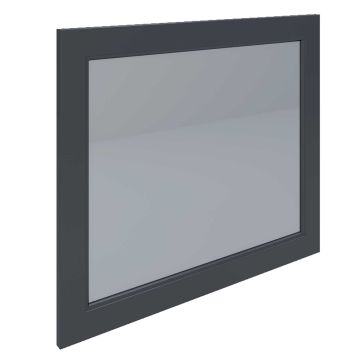 RAK Washington 785mm x 650mm Landscape Mirror - Black